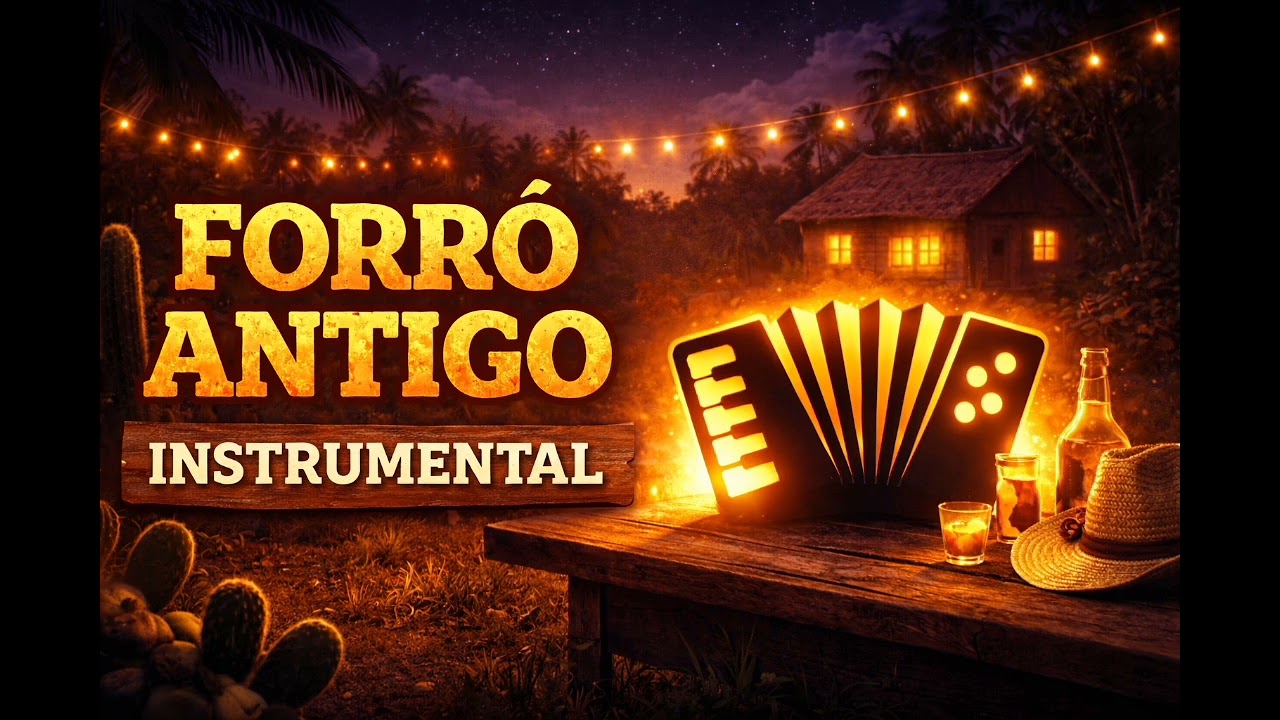 Forró Antigo Instrumental para Ouvir • Pé-de-Serra (mais de meia Hora)