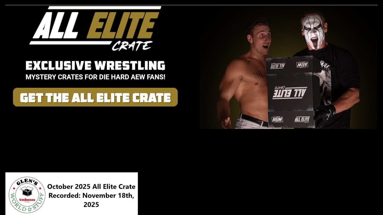 All Elite Crate from AEW - October 2025 Box