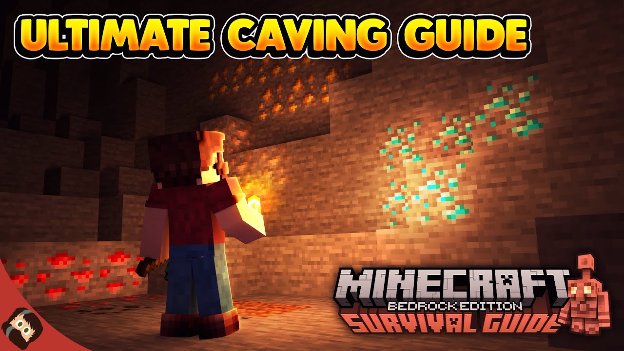 Ultimate Caving Guide | Minecraft Bedrock Survival Guide Ep 4