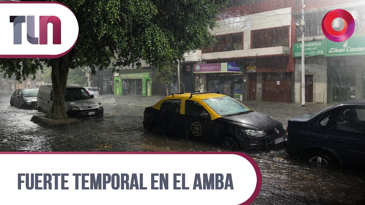#Telenueve | Fuerte temporal en el AMBA