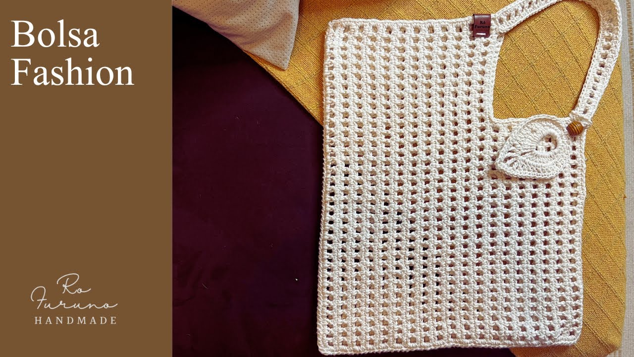 Ecobag Fashion - Linda Bolsa EcoBag de Croche