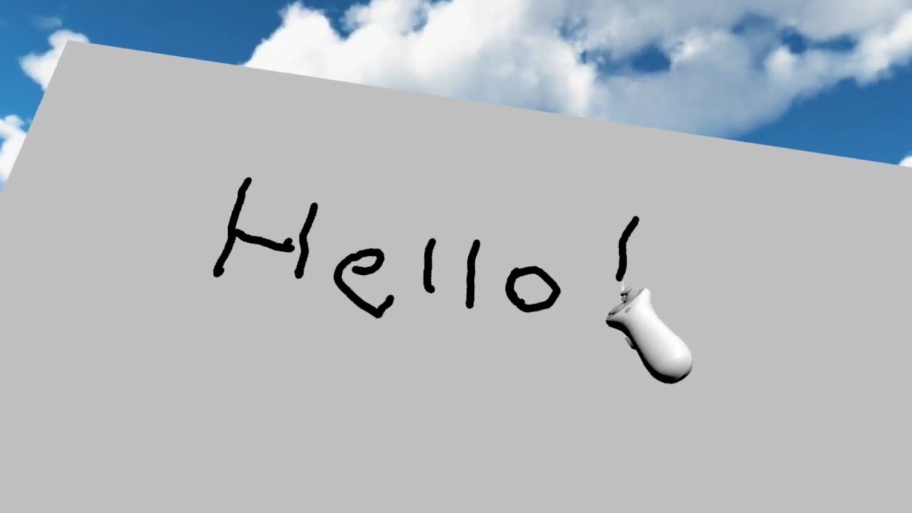 VR Whiteboard Demo