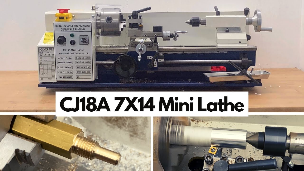 Amadeal CJ18A 7x14 Mini Lathe - First Impressions, Review and Upgrades