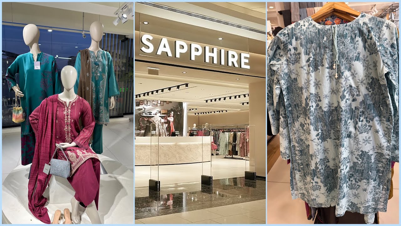 Sapphire Winter New Arrival | Winter 2025 collection 