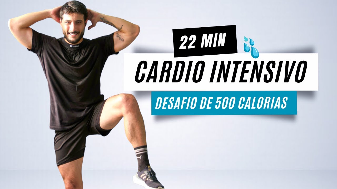 TREINO INTERVALADO DE ALTA INTENSIDADE - queima de gordura em casa completa, sem equipamentos (HIIT)