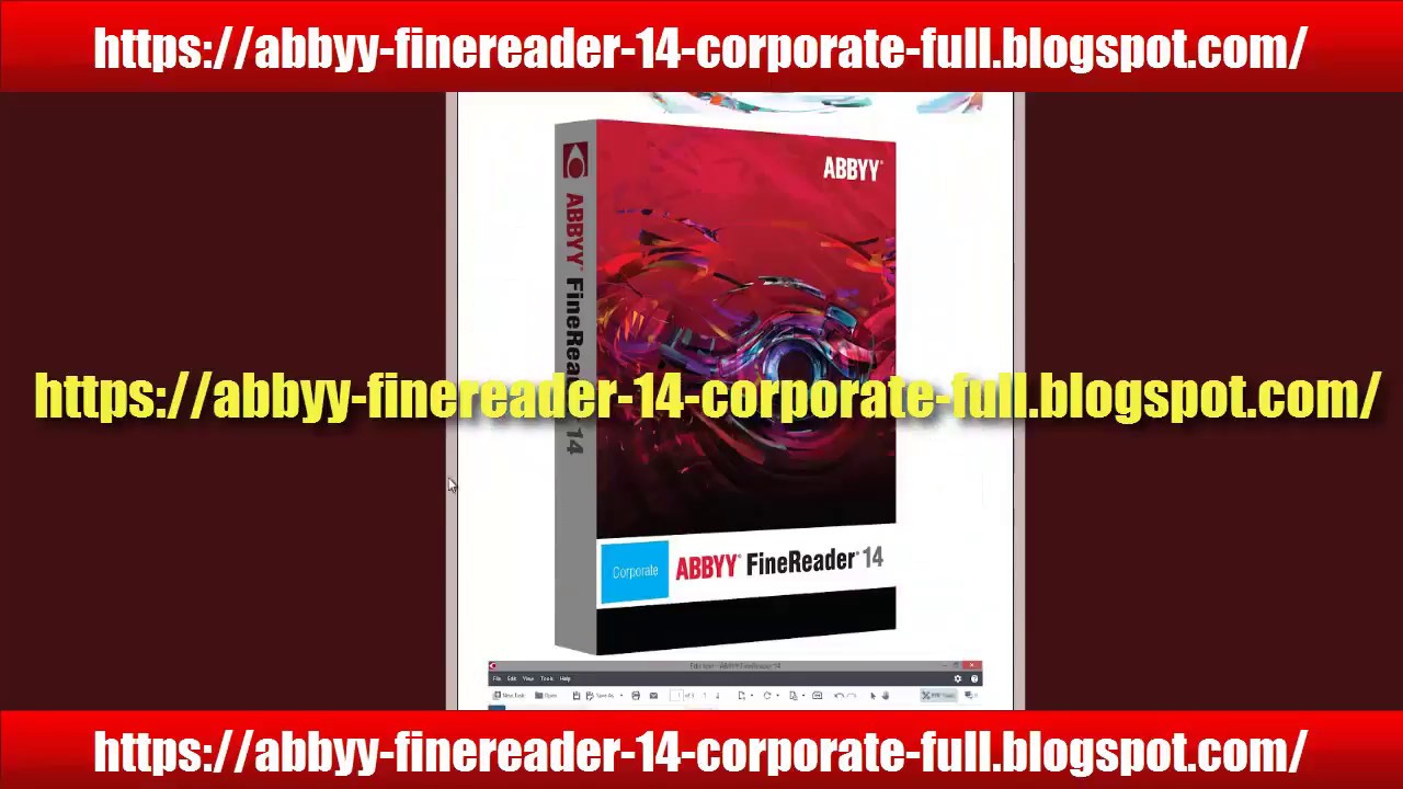ABBYY FineReader Enterprise 14.0.107.212 FULL
