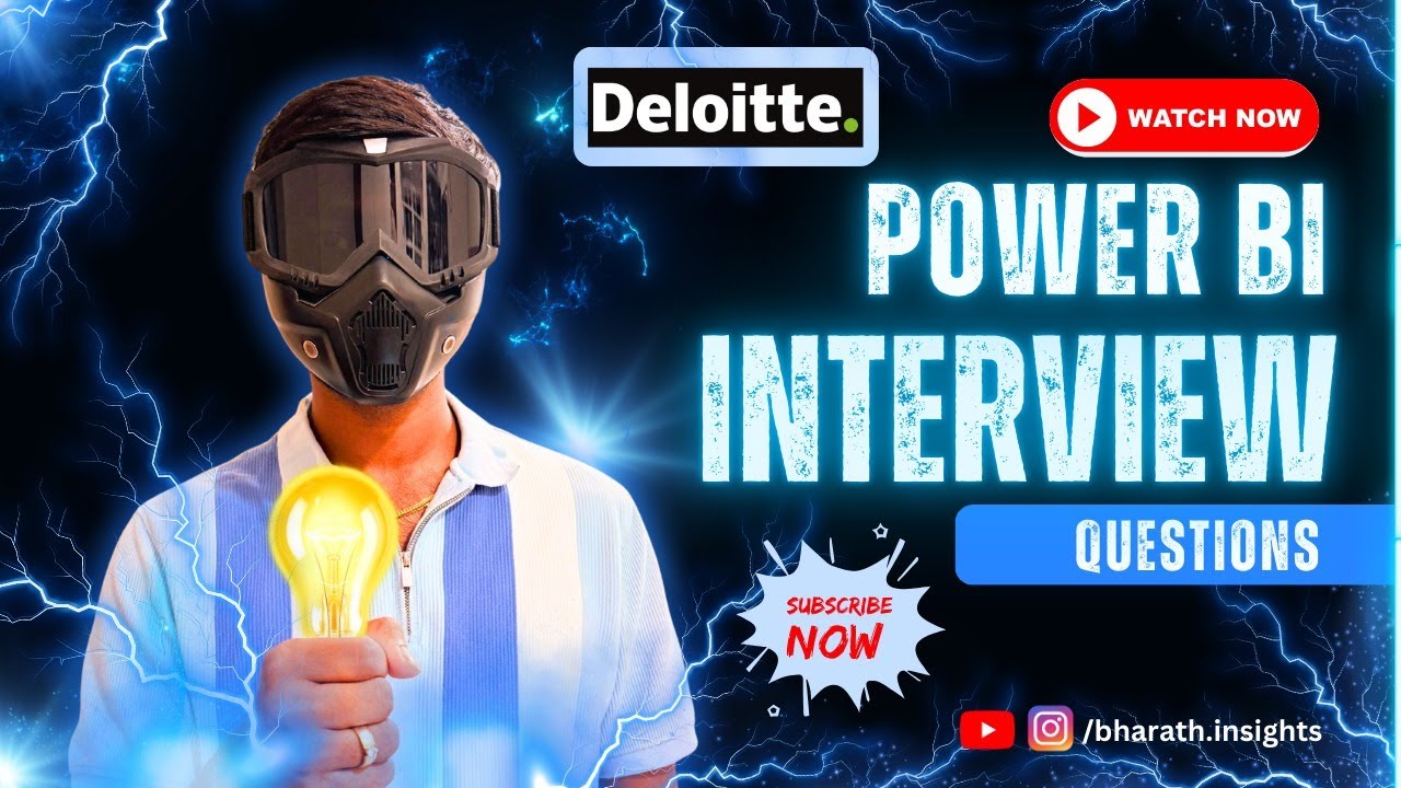 Вопросы для собеседования по Power BI в Deloitte | Реальный опыт собеседования и ответы