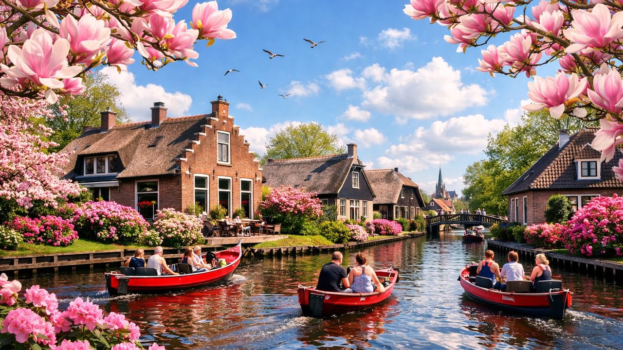 ✅СЕЛО НА ВОДІ 🏡ГОЛЛАНДСЬКА ВЕНЕЦІЯ ГІТХОРН | GIETHOORN, NETHERLANDS THE FAIRY-TALE VILLAGE ON WATER