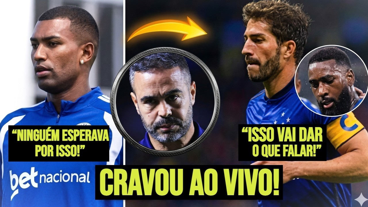 🦊🔵BOMBA! ATEN&Ccedil;&Atilde;O: mudan&ccedil;as fortes no Cruzeiro antes do jogo! &ldquo;VEJA O QUE ACONTECEU&rdquo;