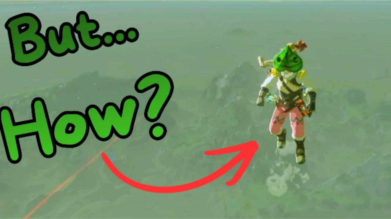 How to Go WAY TOO HIGH in BOTW - Moon Jump Tutorial