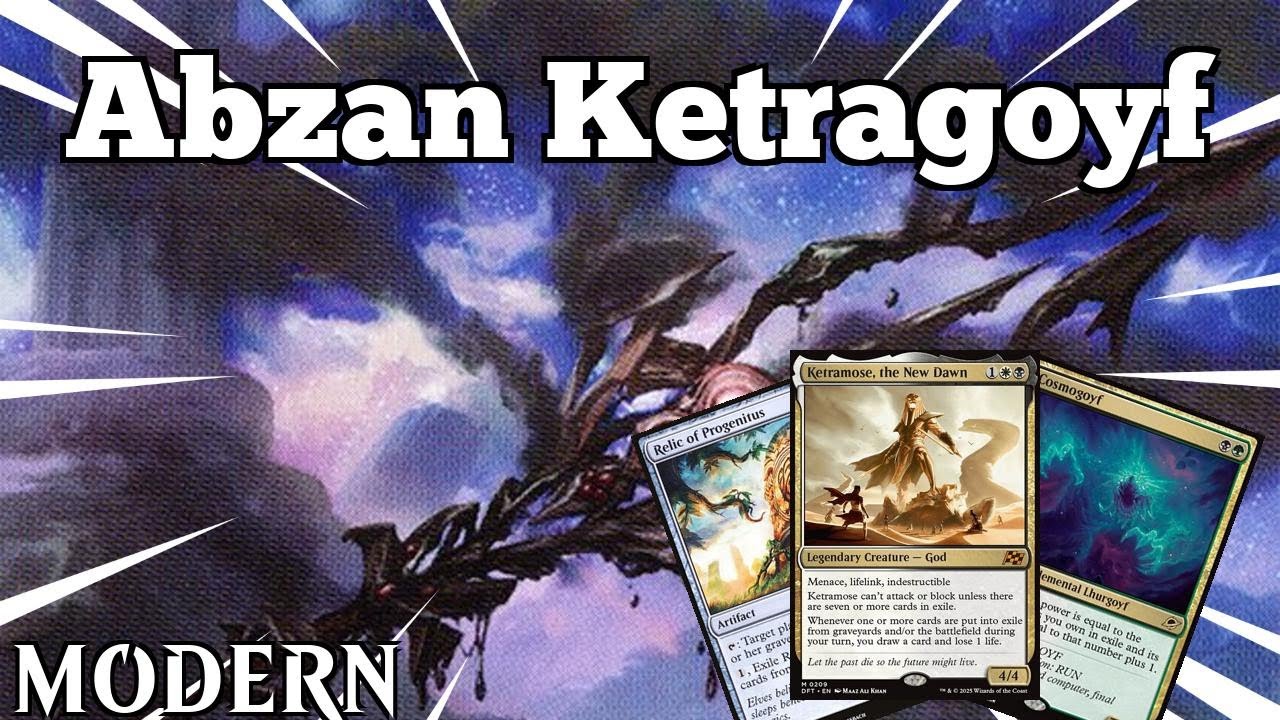 Turning Cosmogoyf into an UNBEATABLE THREAT? | Abzan Ketragoyf | Modern | MTGO