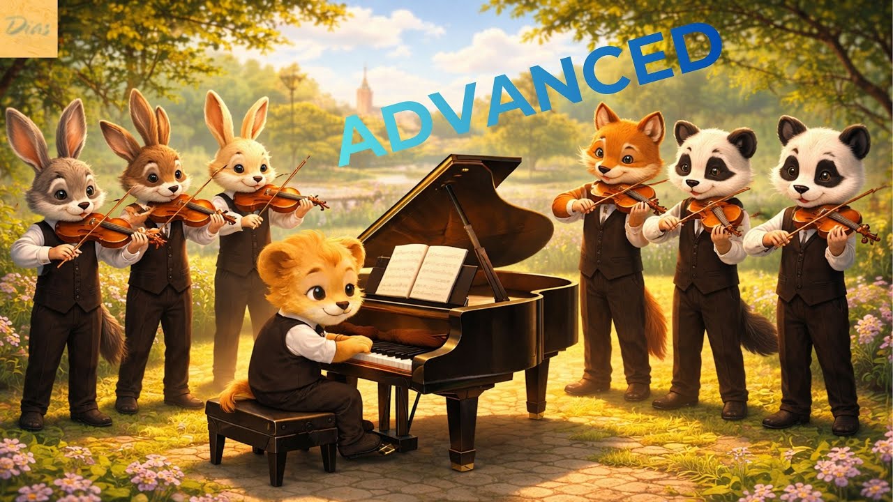 Sunny Day | Violin Ensemble (1–3) & Piano | Sheet Music Available