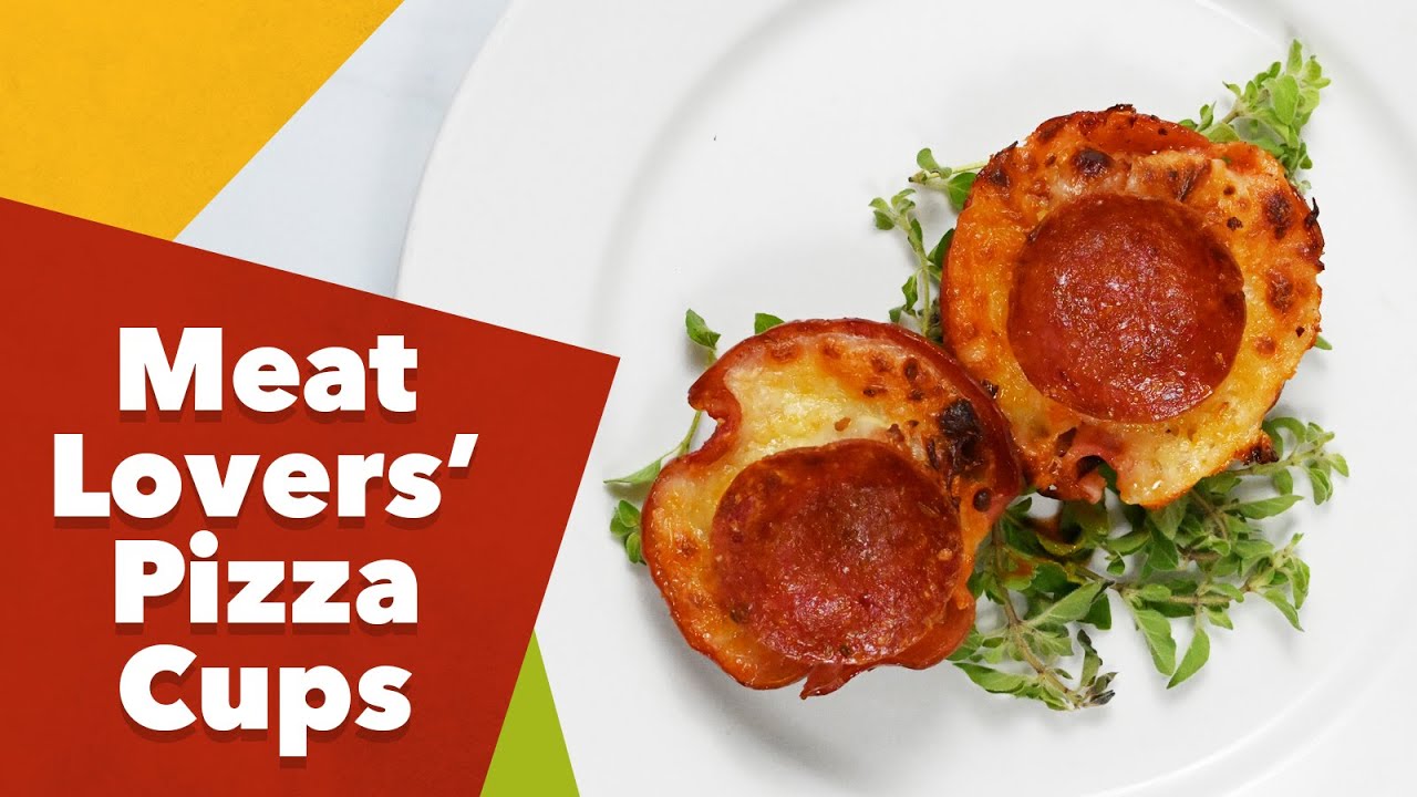Keto Meat Lovers&rsquo; Pizza Cups Recipe