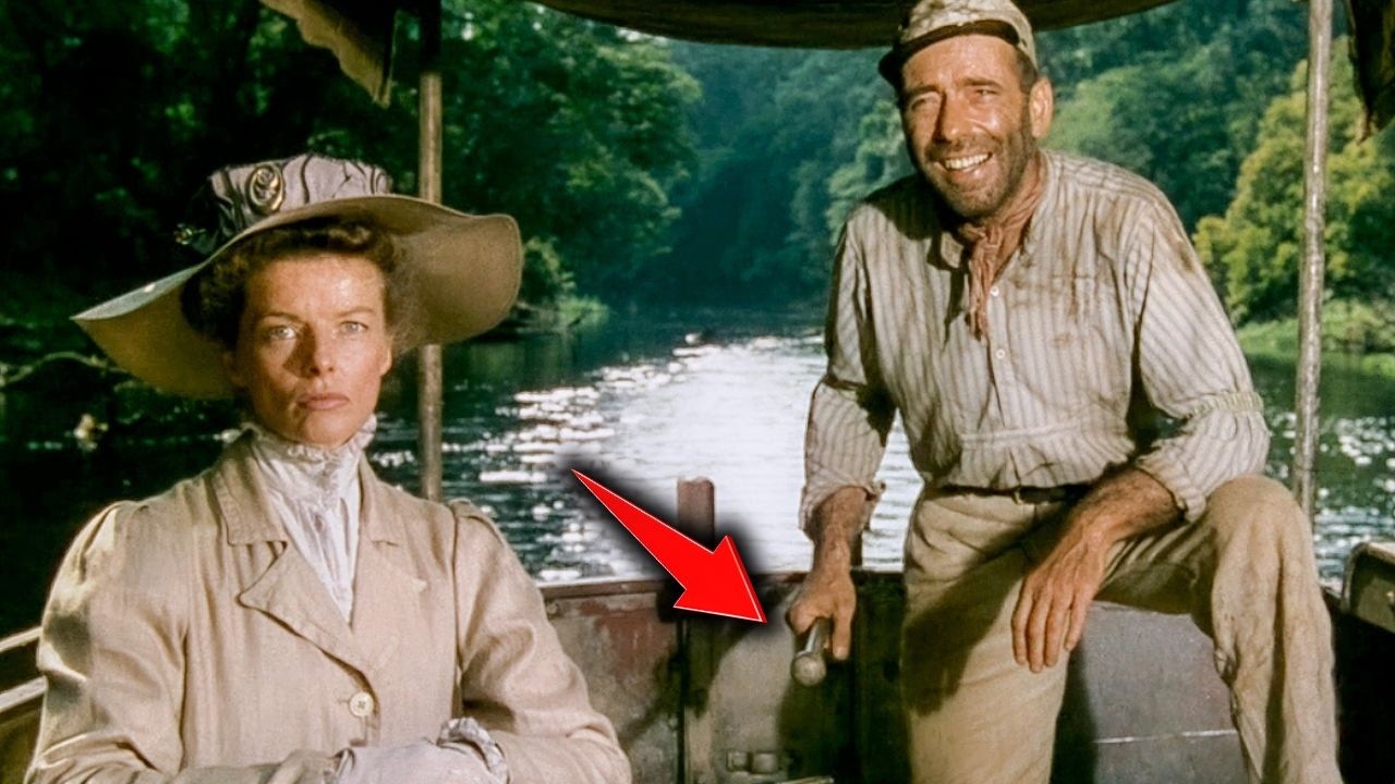 The African Queen (1951) 20 Hidden Facts You Never Knew About Bogart and Hepburn