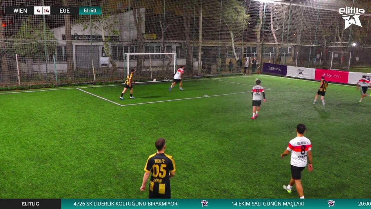 ELİTLİG FREE LİG İZMİR 1. SEZON WİEN FC - EGE METAL ÇAĞRI BABA FK