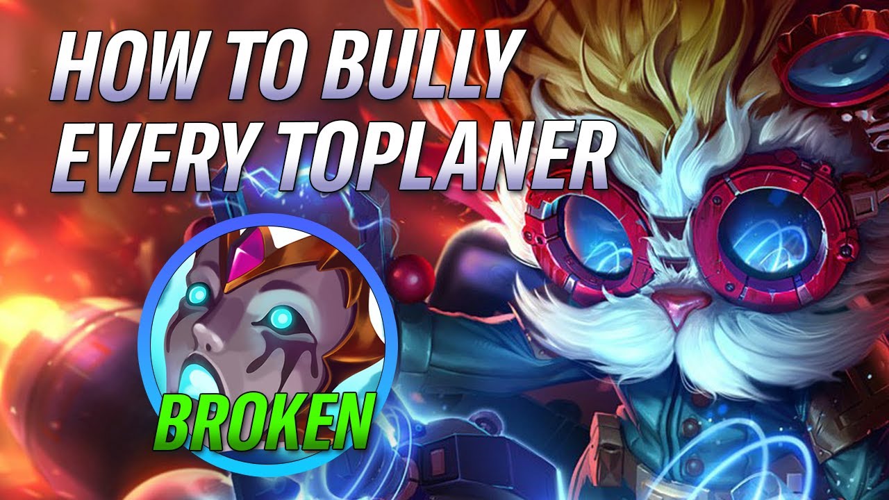 HOW TO BULLY EVERY TOP LANER! HEIMERDINGER WILD RIFT GAMEPLAY