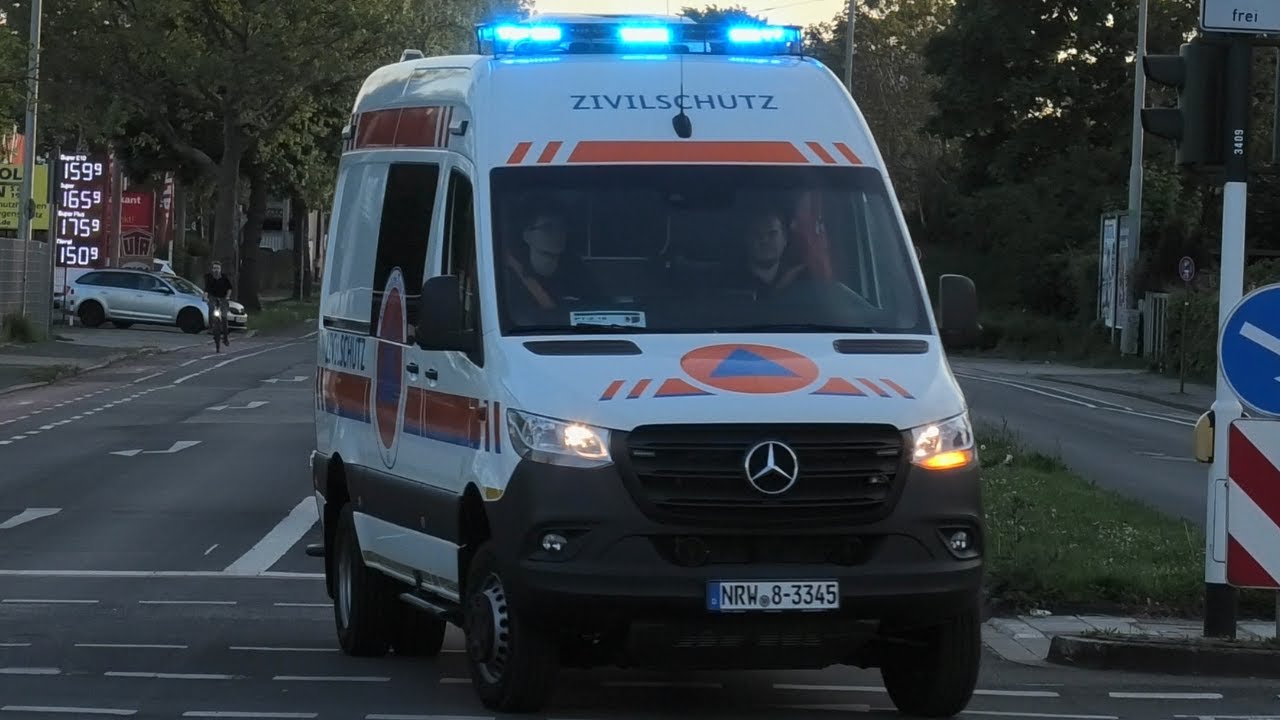 [🚑Zivilschutz-KTW🚑] Patiententransportzug 10 der Stadt Krefeld