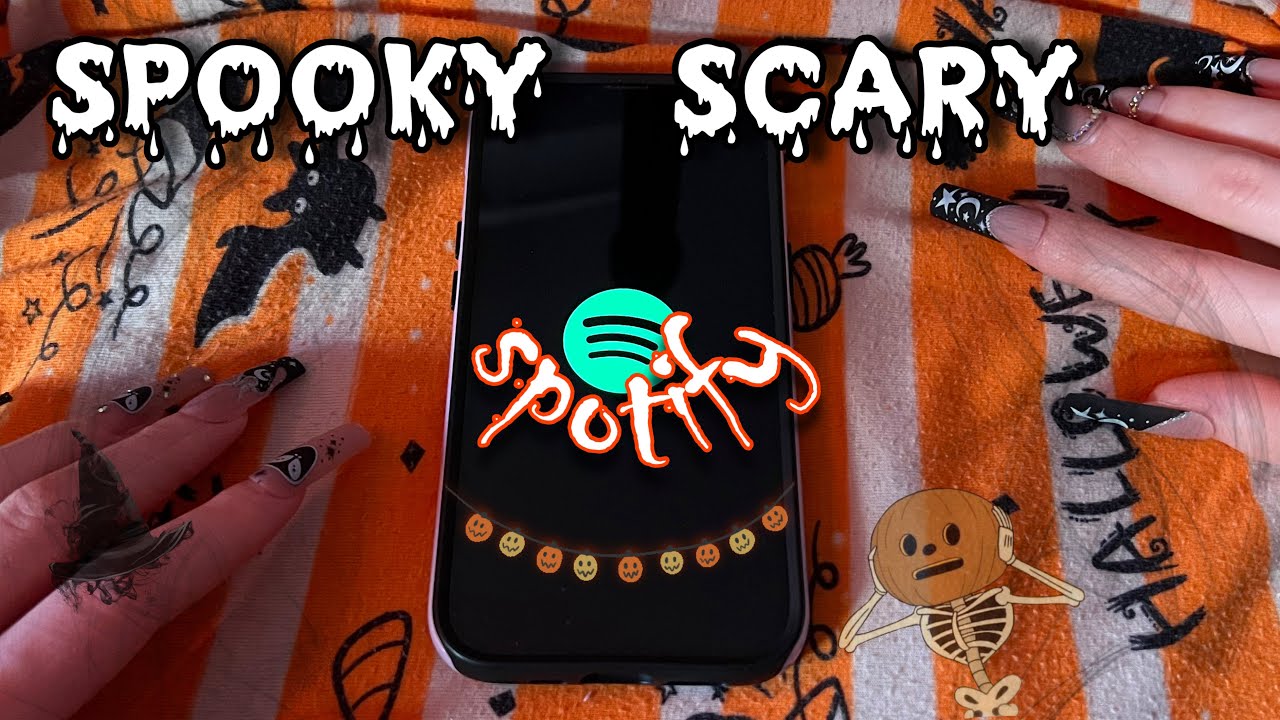 ASMR THE SPOTIFY TRIGGER: HALLOWEEN EDITION! 🎃 Soft Mouth Sounds and Whispers