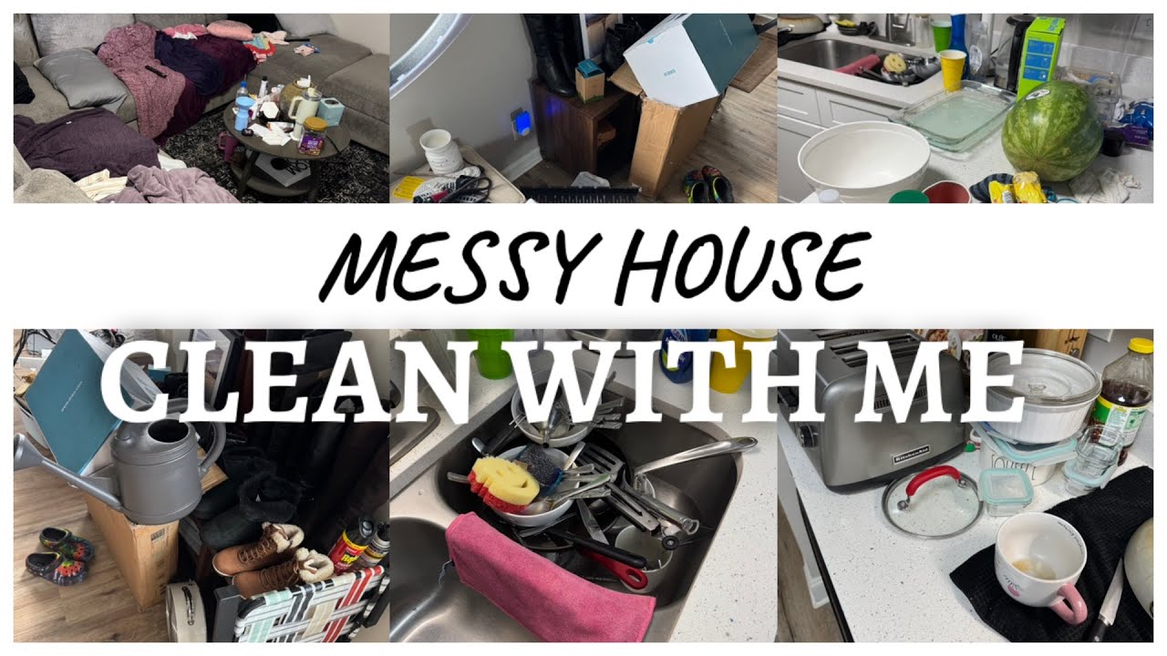 Finally Cleaning My House (Satisfying Results)