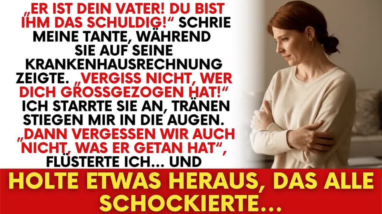 Meine Familie wollte, dass ich meinen gewalttätigen Vater aufnehme – sie ahnten nichts!