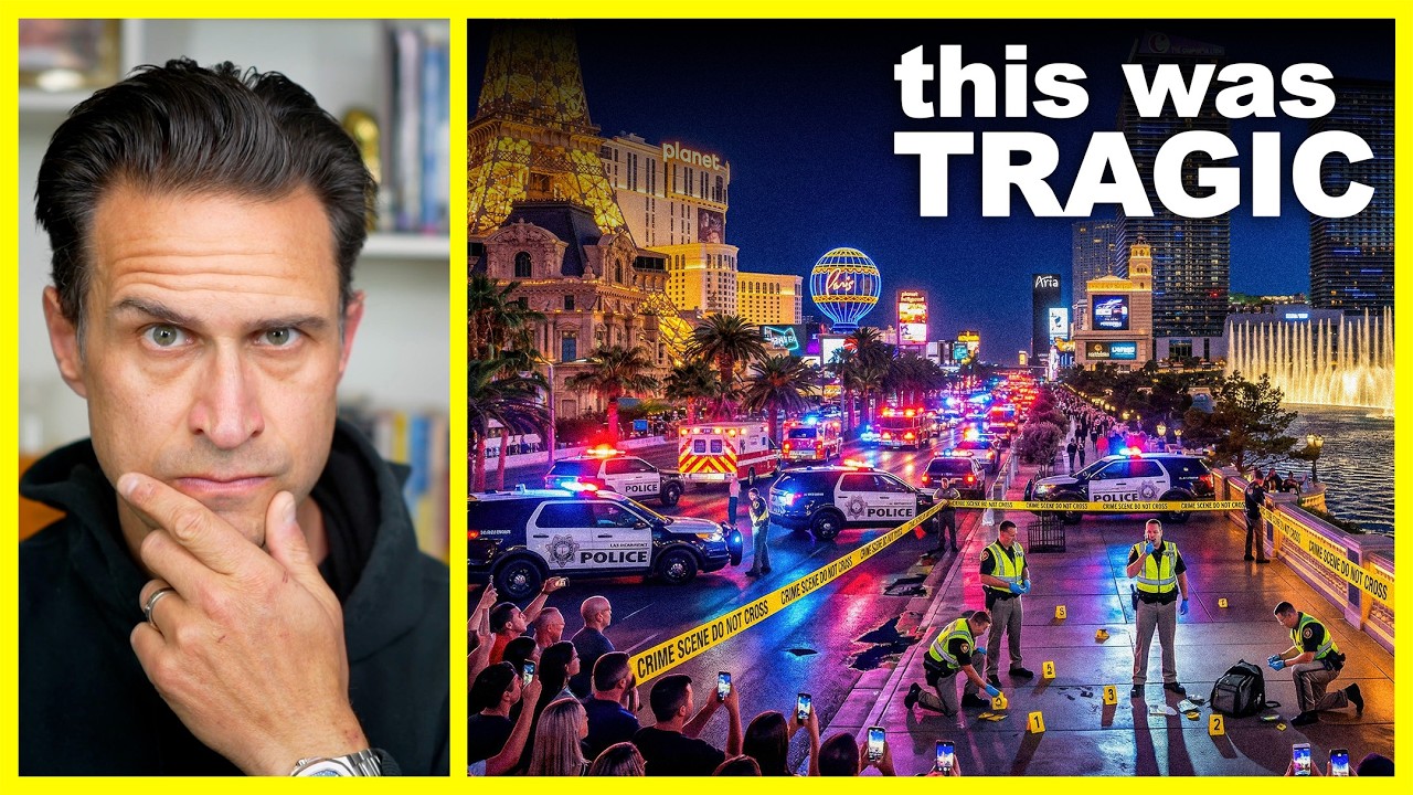 A HORRIBLE CRIME just happened on the Las Vegas Strip. Economy Updates. Vegas as a TARGET.