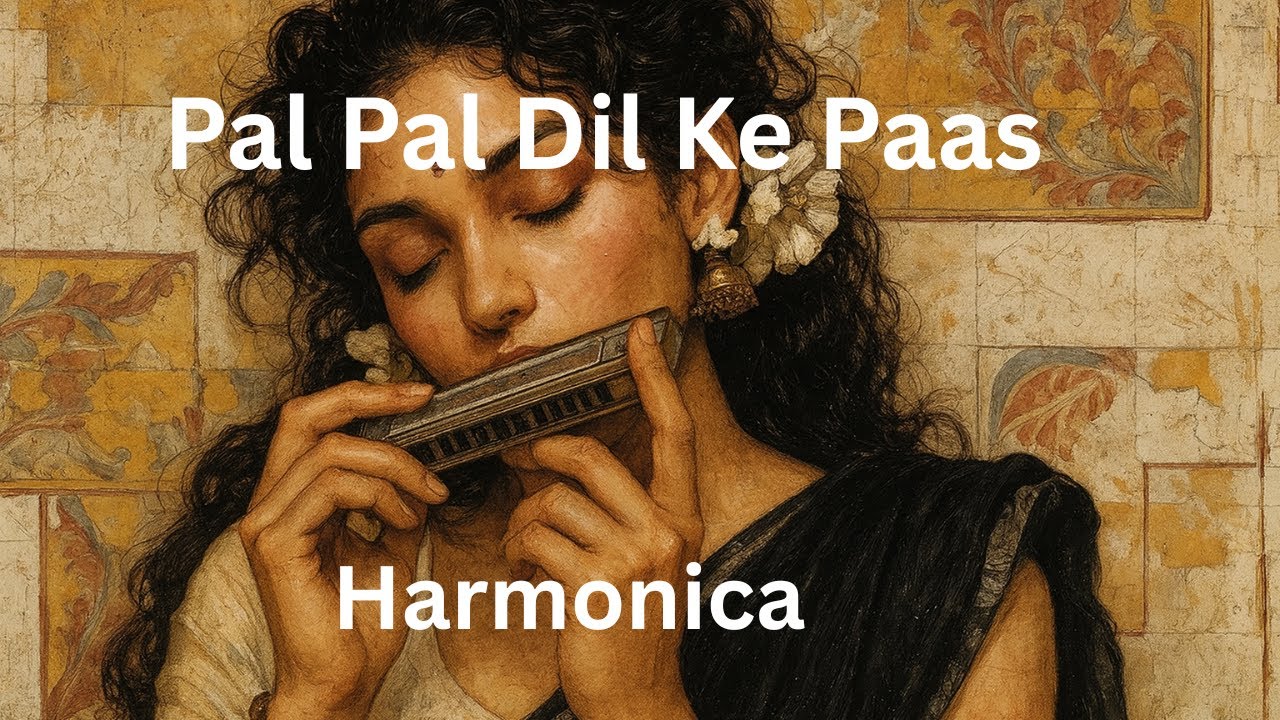 Pal Pal Dil Ke Paas Harmonica play I Bollywood song Mouth Organ cover I