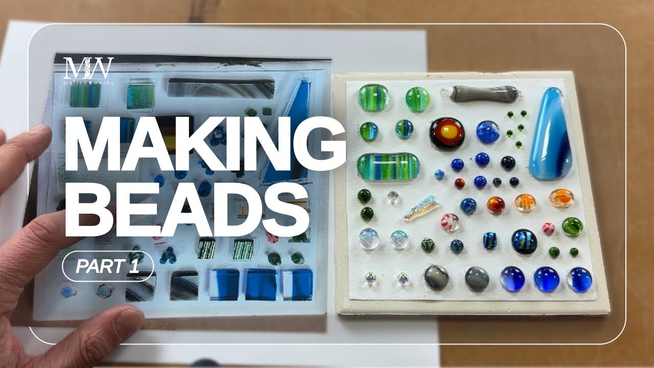 Making Fused Glass Beads #1
