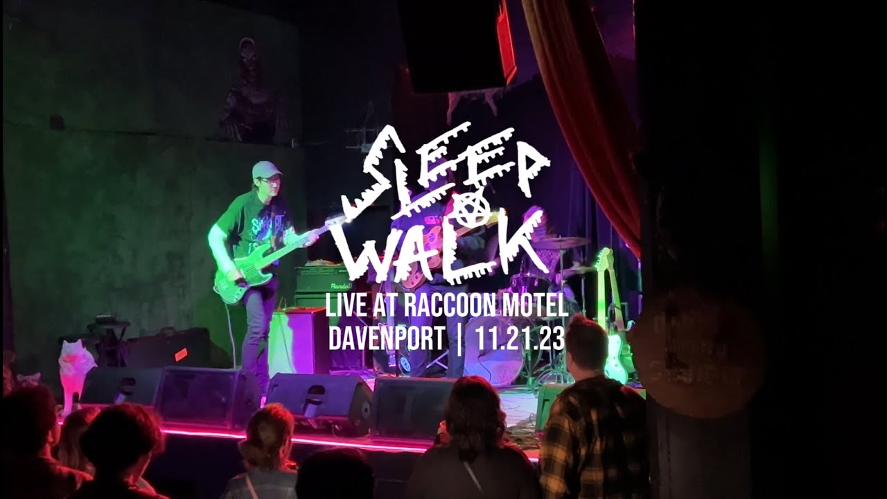 Sleepwalk Full Set Live at Raccoon Motel Davenport 11.21.23 | Death in the Midwest