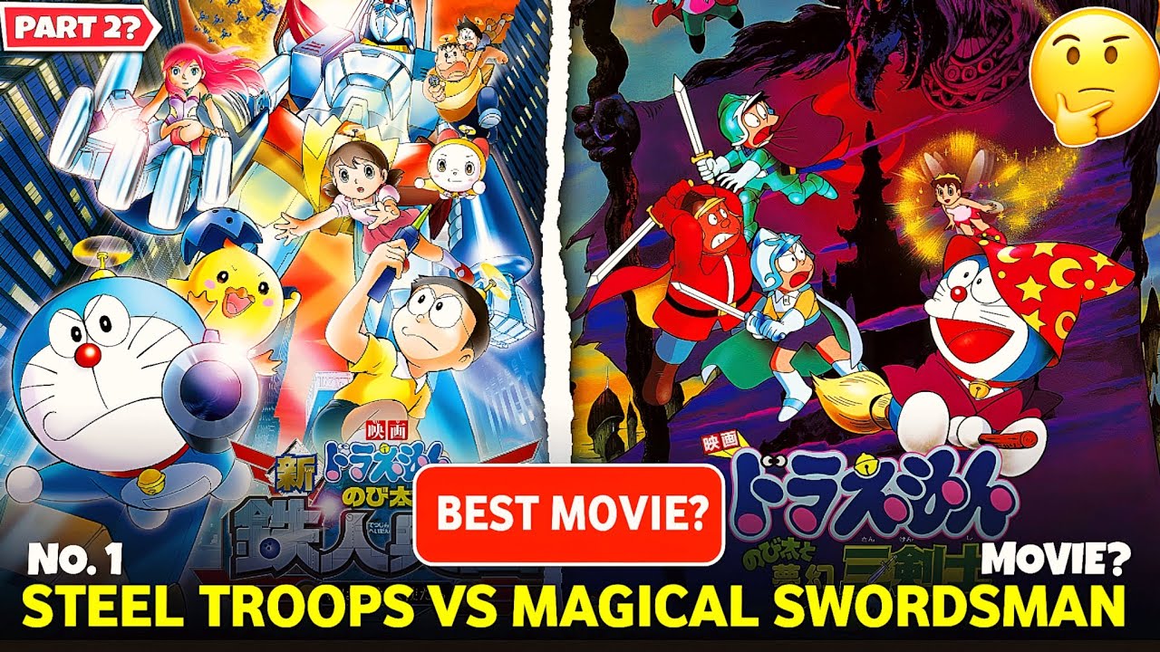 Doraemon Movie Steel Troops & 3 Magical Swordsman! Best Movie? Part 2? 🤔 | Anime Abhay