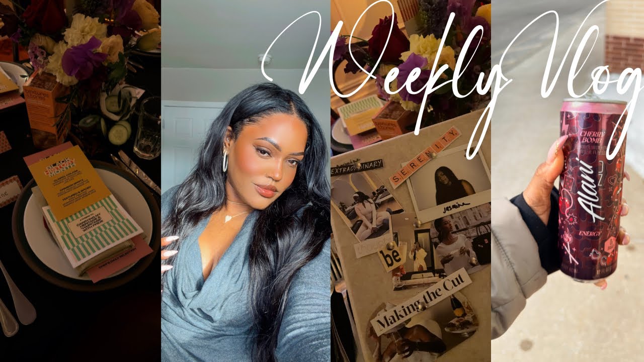 WEEKLY VLOG | BEING VULNERABLE, RED ROOSTER HARLEM, VALENTINES DAY NAILS