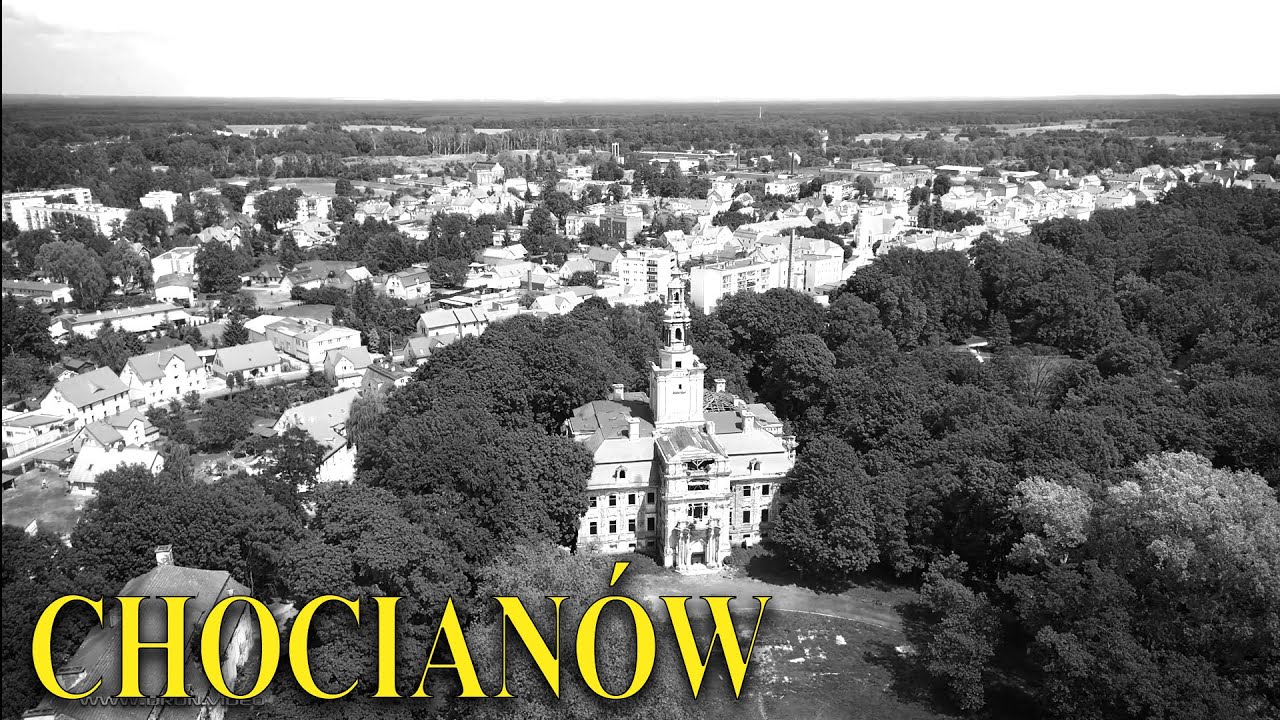 Chocianów z drona.