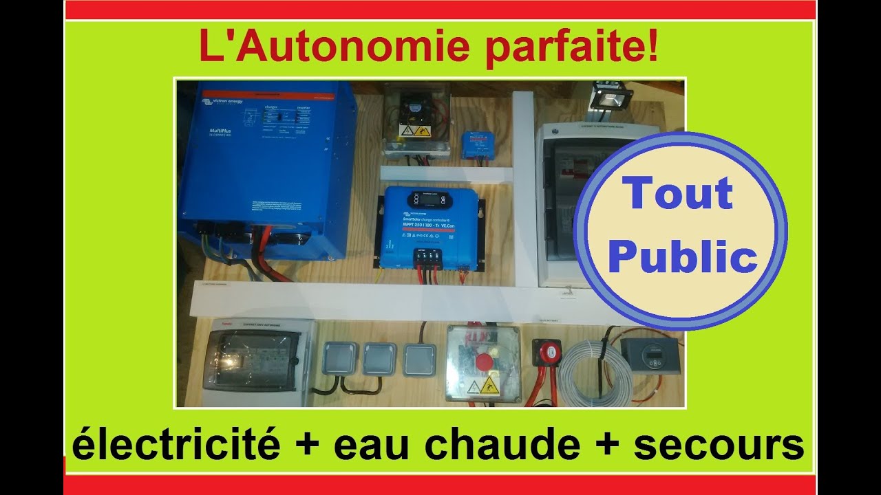 L'installation autonome polyvalente!
