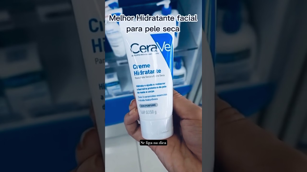 Melhor hidratante facial para pele seca!! 🤩 #skincare #autocuidado #dicasdebeleza