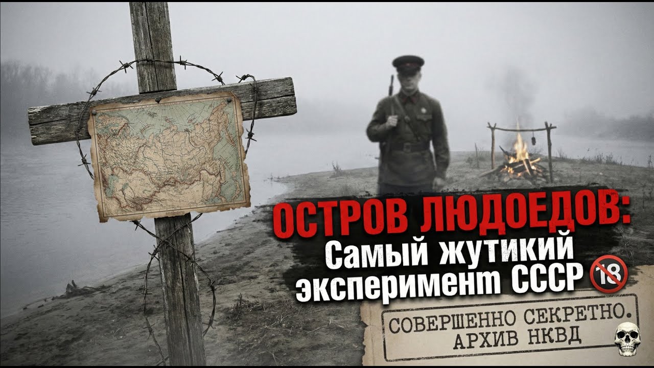 ОСТРОВ ЛЮДОЕДОВ: Самый жуткий эксперимент СССР 🔞