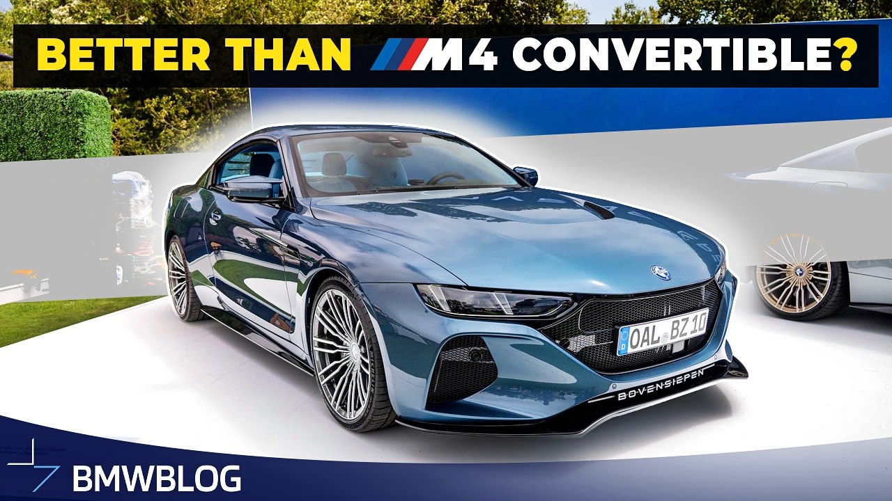Exclusive Ride in the Bovensiepen Zagato – The BMW M4 Convertible Reimagined