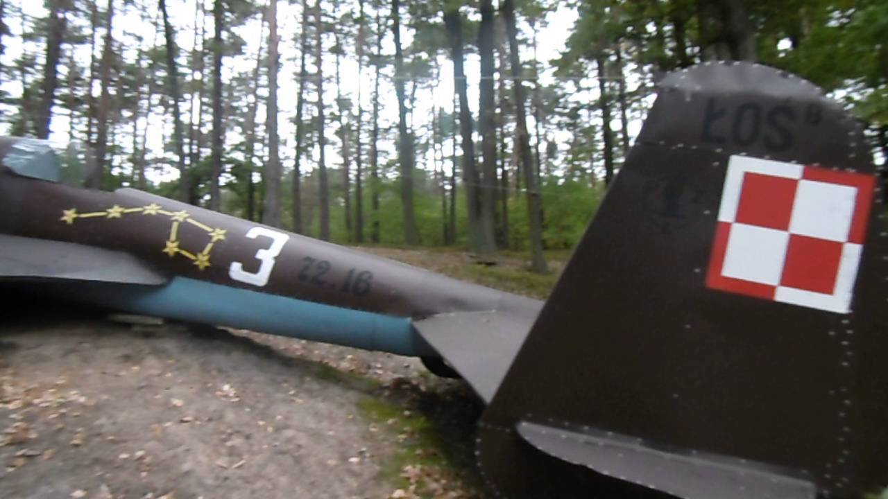 Samolot PZL - P 37 B 