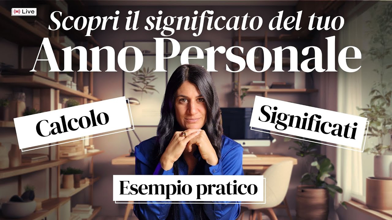 Anno Personale: Che numero ti accompagner&agrave; nel nuovo anno? #numerologia #annopersonale