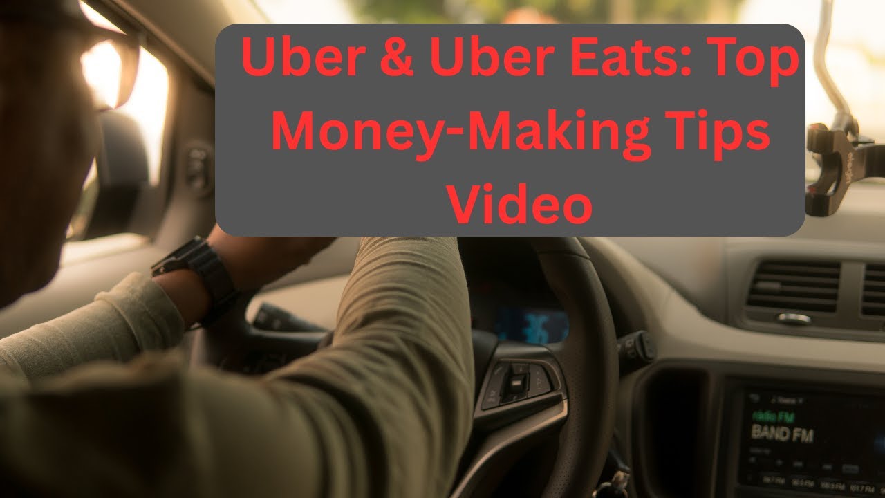 Uber & Uber Eats Top Money-Making Tips for Drivers