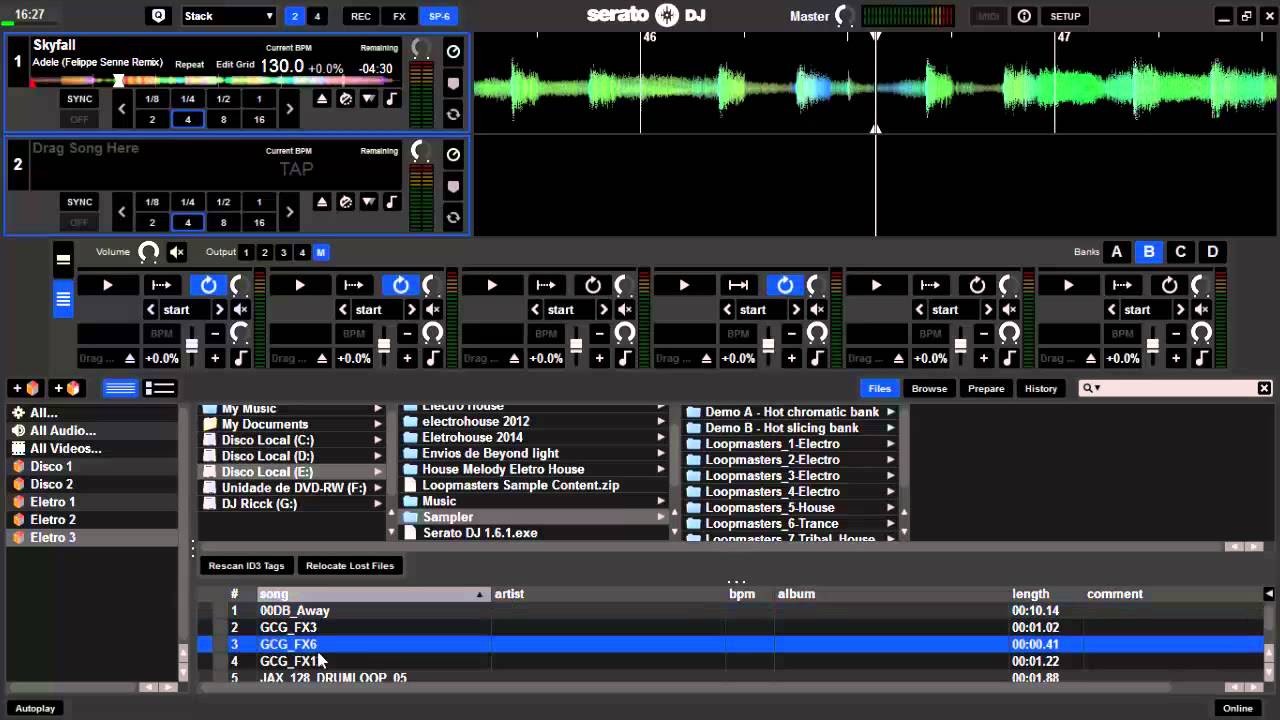 Tutorial Sampler DDJ SX