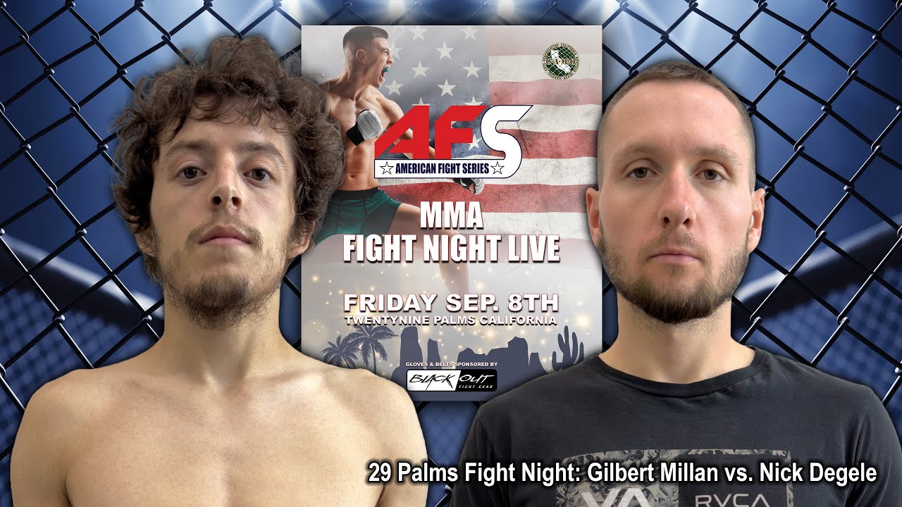 Twentynine Palms: Gilbert Millan vs. Nick Degele - 09.08.23 [4K]