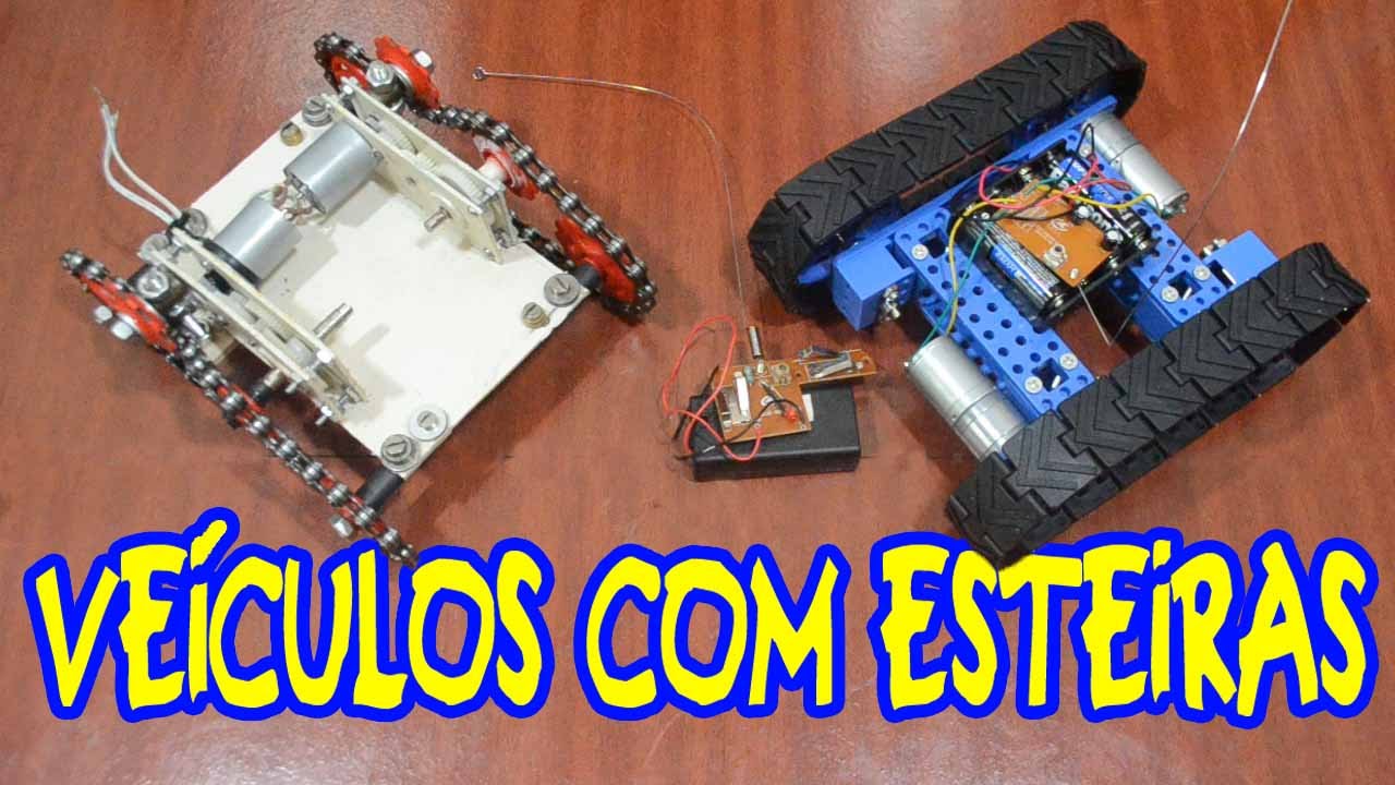 Os novos veículos com esteiras lagarta!