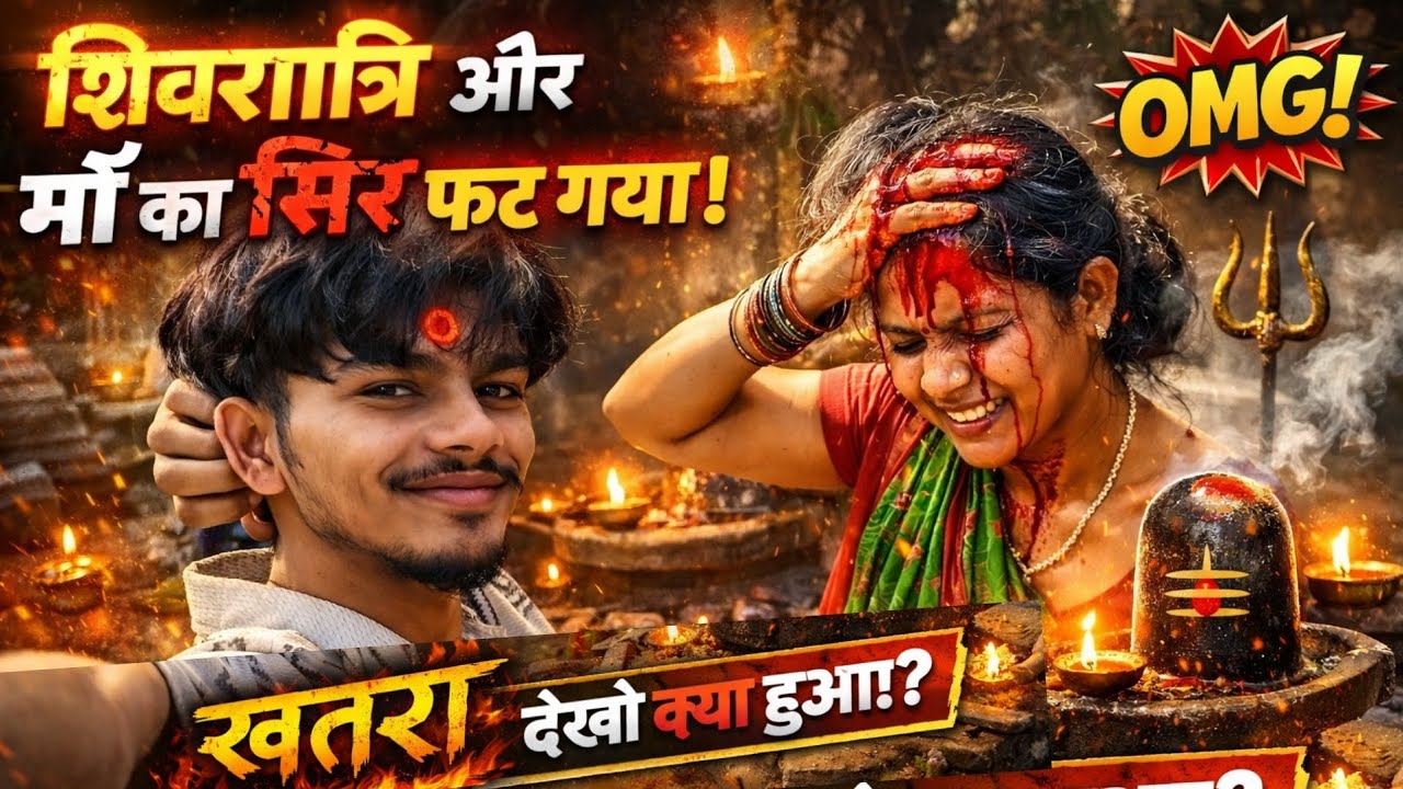 👉 शिवरात्रि में हुआ बड़ा खतरा 😱 माँ के साथ हुआ shocking हादसा | Khatra Vlog