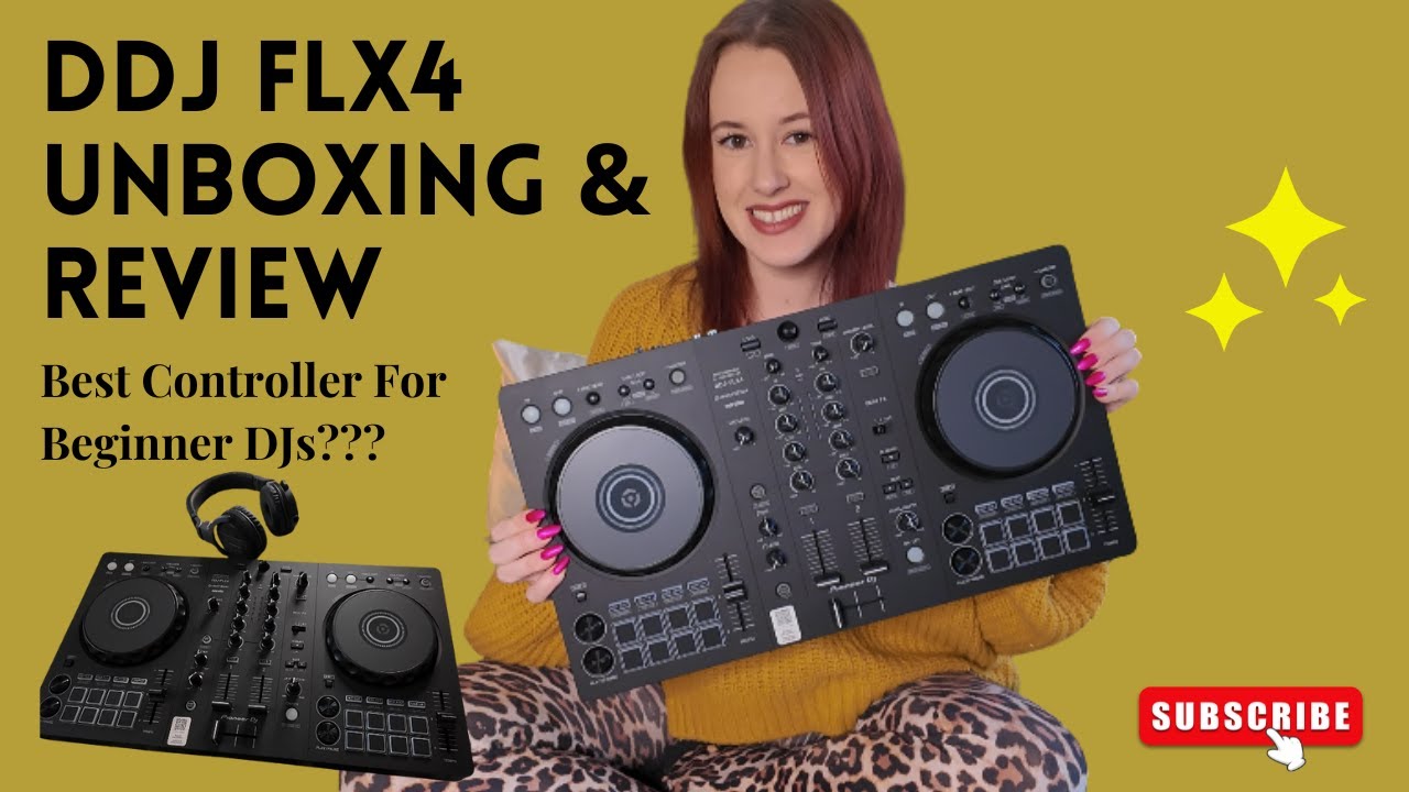 DDJ FLX 4 Unboxing and Review | Starting to DJ | Learn to DJ with me!
