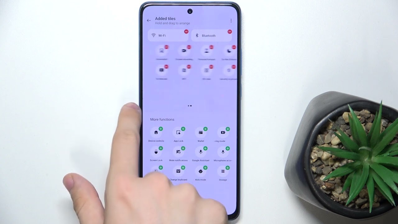 OnePlus Ace 3V - How to Edit Notification Panel Shortcuts | Customize Your Quick Settings