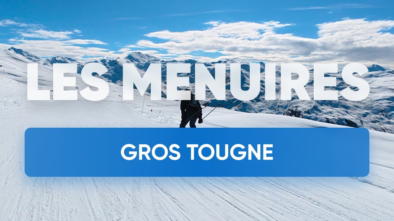 Gros Tougne (Blue), Les Menuires Ski Resort, 3 Valleys, France