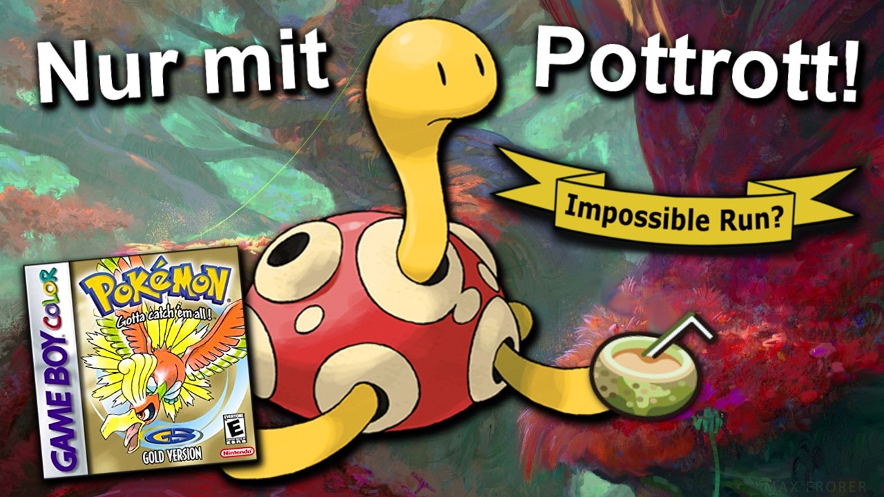 Dieser Run ist UNFASSBAR - Nur mit POTTROTT Pazifistisch durch Pokemon Gold/Silber! (Impossible Run)