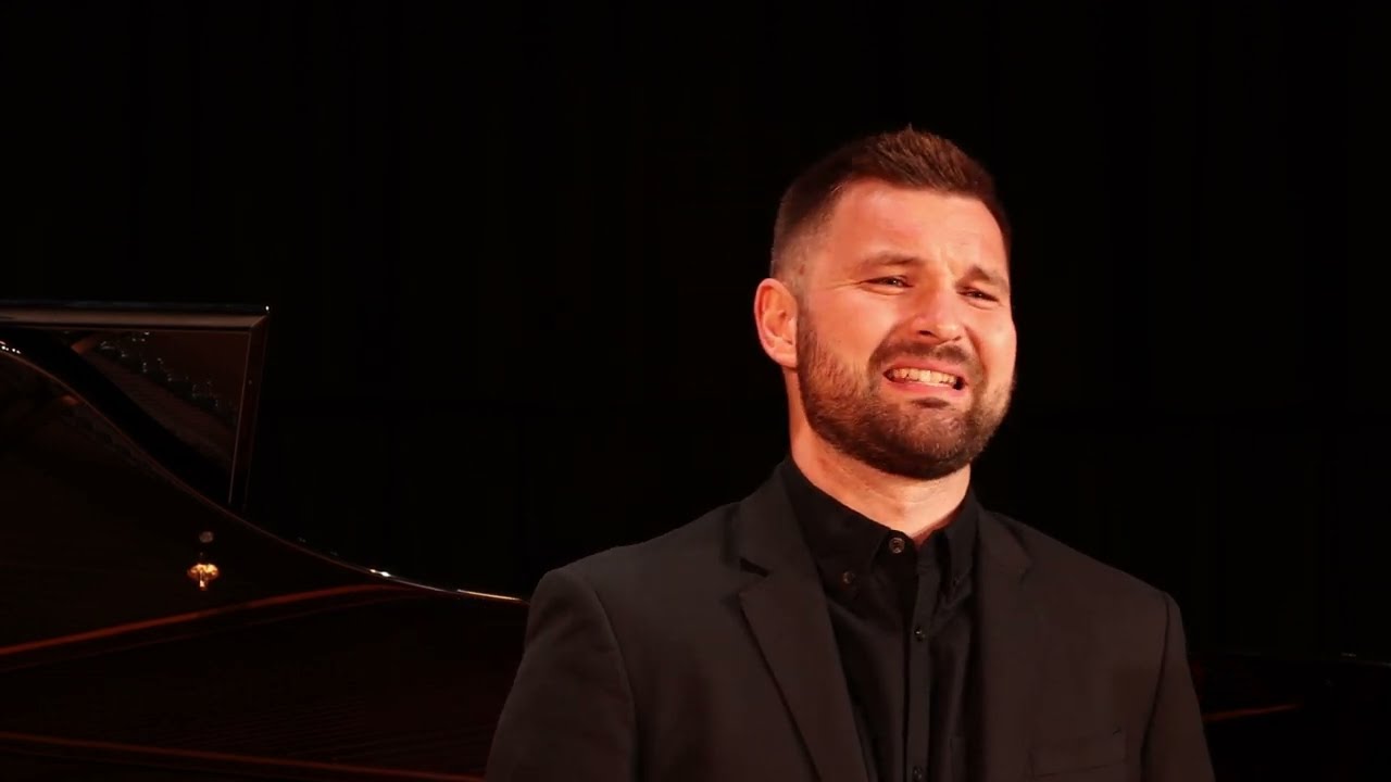 Schubert's Gute Nacht performed in English by James Newby and Joe Middleton