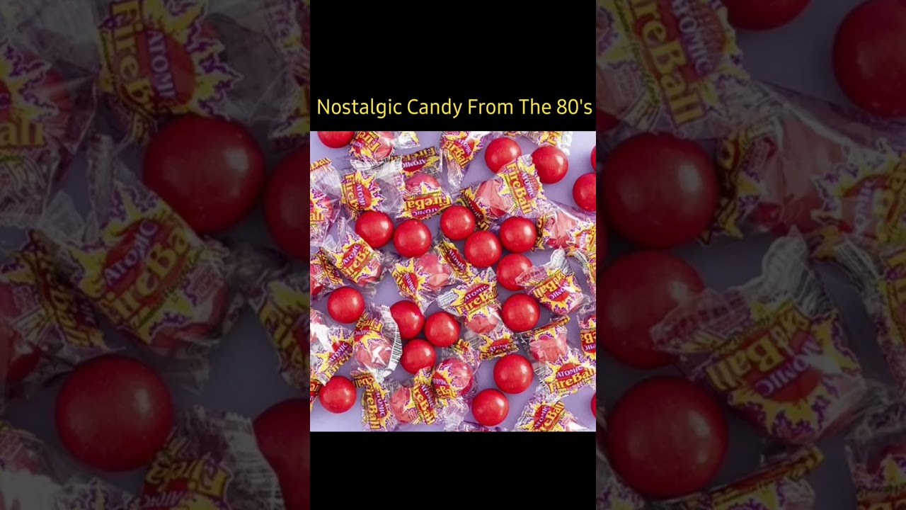 Nostalgic Candy From The 80's 