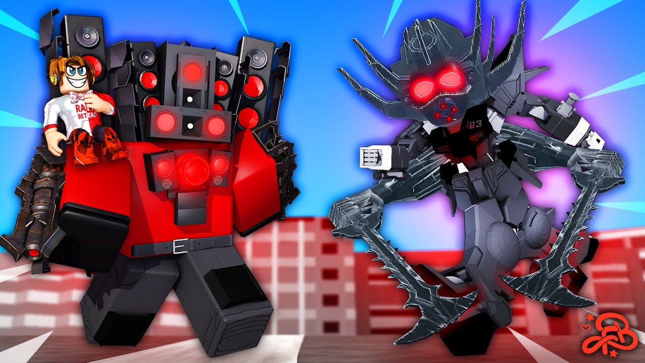 Virei o TITAN SPEAKERMAN UPGRADED pra derrotar o KING TOILET GIGANTE! *será que eu ganhei