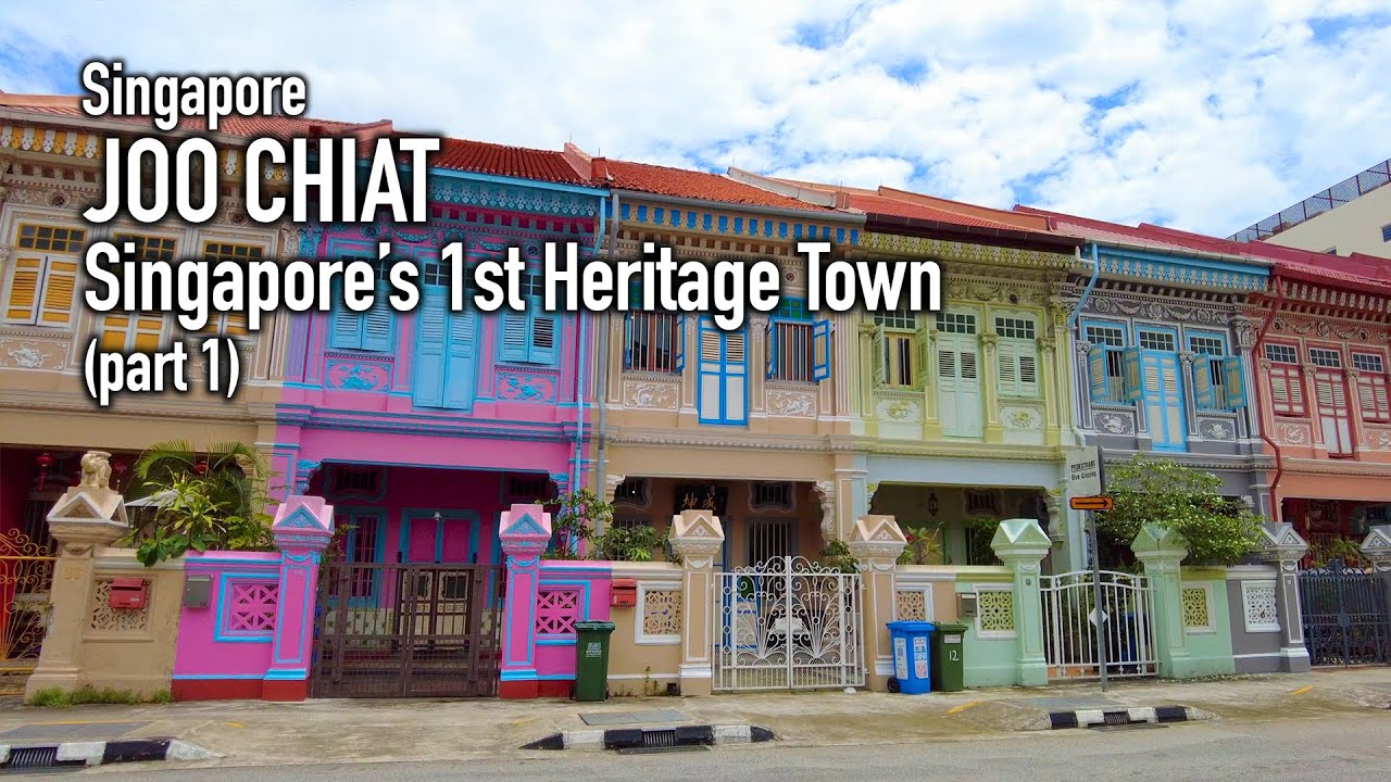 Joo Chiat - Singapore's 1st Heritage Town (part 1) [4K]